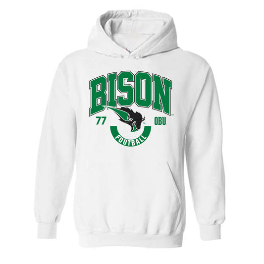 OKBU - NCAA Football : Carter Boyd - Classic Fashion Shersey Hooded Sweatshirt-0