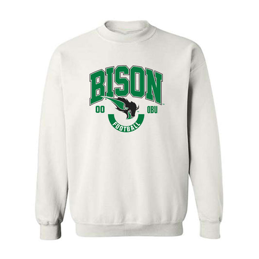OKBU - NCAA Football : Nathan Keiffer - Classic Fashion Shersey Crewneck Sweatshirt-0