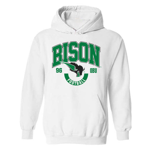 OKBU - NCAA Football : Noah Washington - Classic Fashion Shersey Hooded Sweatshirt-0