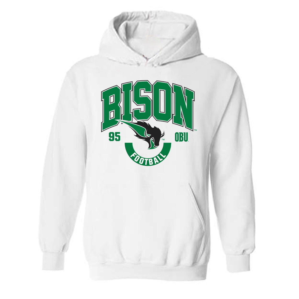 OKBU - NCAA Football : Richard Smith Jr - Classic Fashion Shersey Hooded Sweatshirt-0