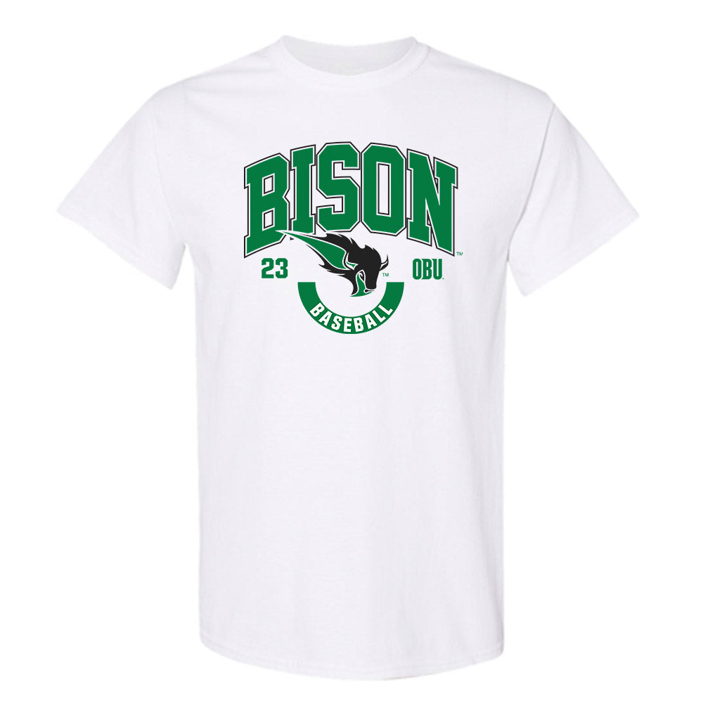 OKBU - NCAA Baseball : Quinn Johnson - Classic Fashion Shersey T-Shirt-0