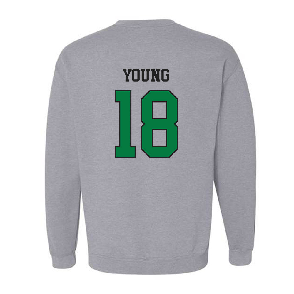 OKBU - NCAA Football : Matthew Young - Classic Fashion Shersey Crewneck Sweatshirt-1