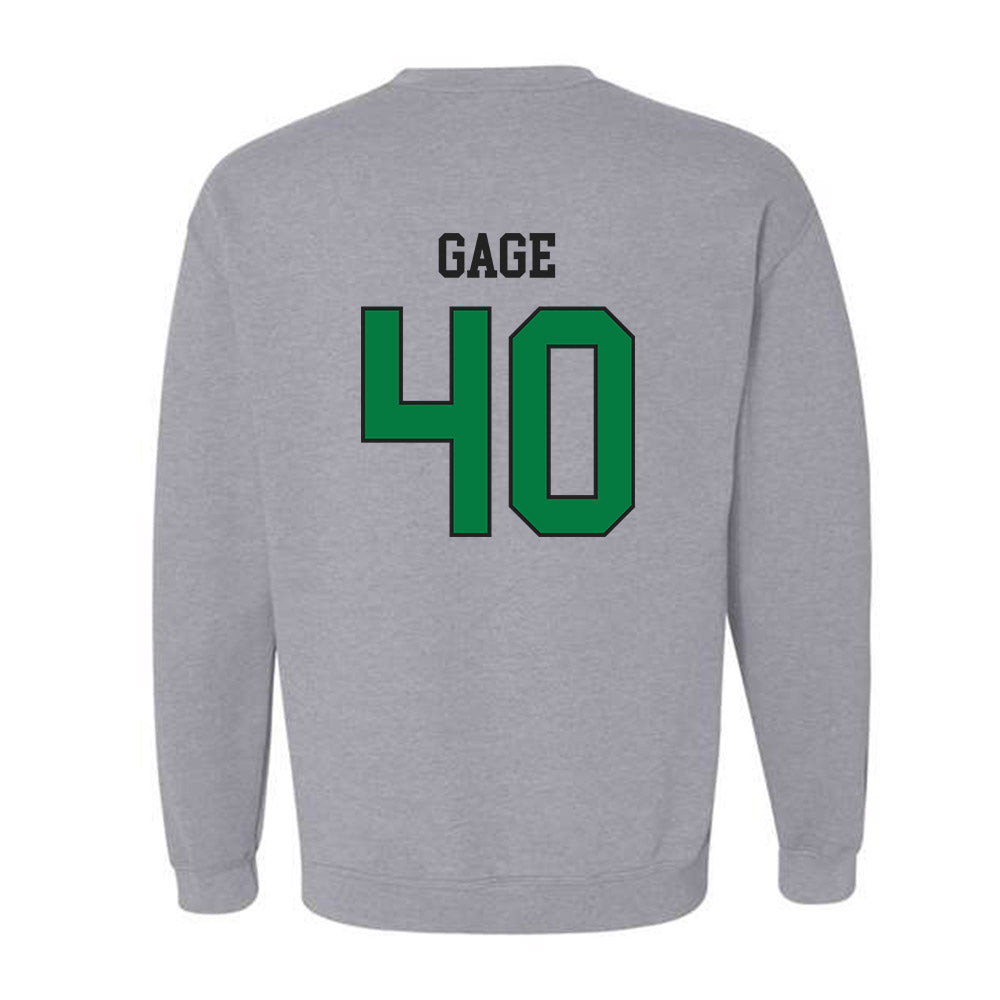 OKBU - NCAA Football : Trevor Gage - Classic Fashion Shersey Crewneck Sweatshirt-1