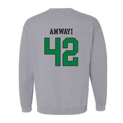 OKBU - NCAA Football : Bradley Amwayi - Classic Fashion Shersey Crewneck Sweatshirt-1