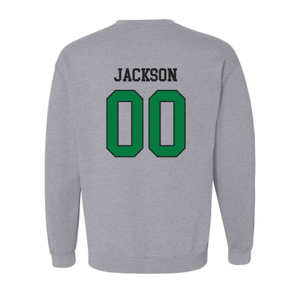 OKBU - NCAA Football : John Jackson - Classic Fashion Shersey Crewneck Sweatshirt-1