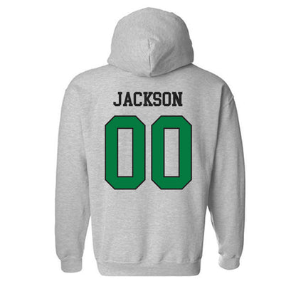 OKBU - NCAA Football : John Jackson - Classic Fashion Shersey Hooded Sweatshirt-1