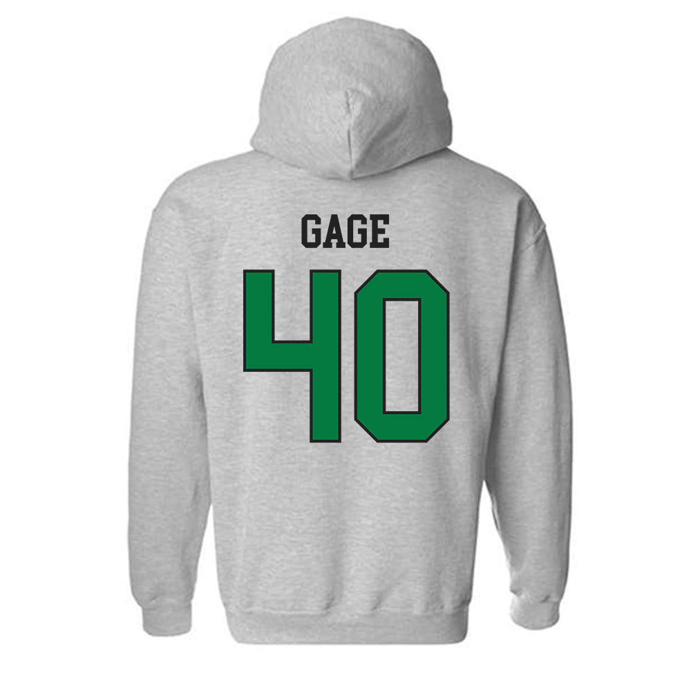OKBU - NCAA Football : Trevor Gage - Classic Fashion Shersey Hooded Sweatshirt-1