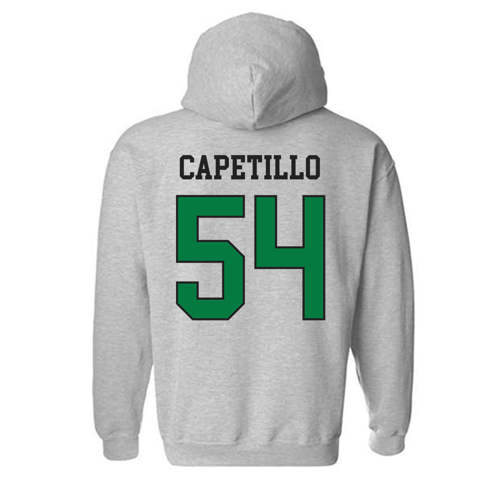 OKBU - NCAA Football : Landen Capetillo - Classic Fashion Shersey Hooded Sweatshirt-1