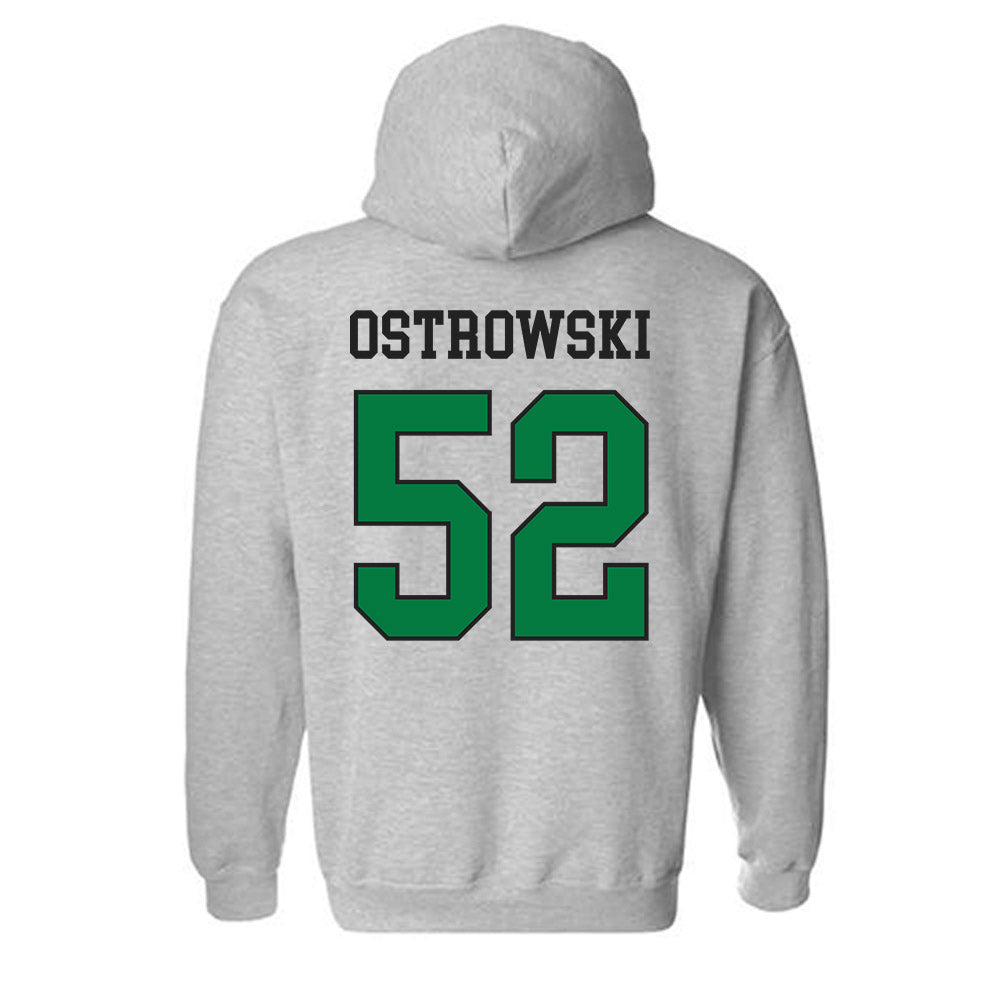 OKBU - NCAA Football : Jacob Ostrowski - Classic Fashion Shersey Hooded Sweatshirt