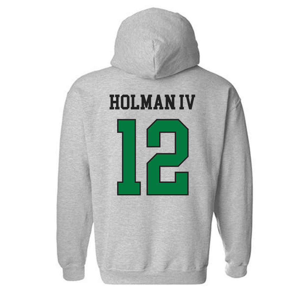 OKBU - NCAA Football : Robert Lee Holman IV - Classic Fashion Shersey Hooded Sweatshirt-1