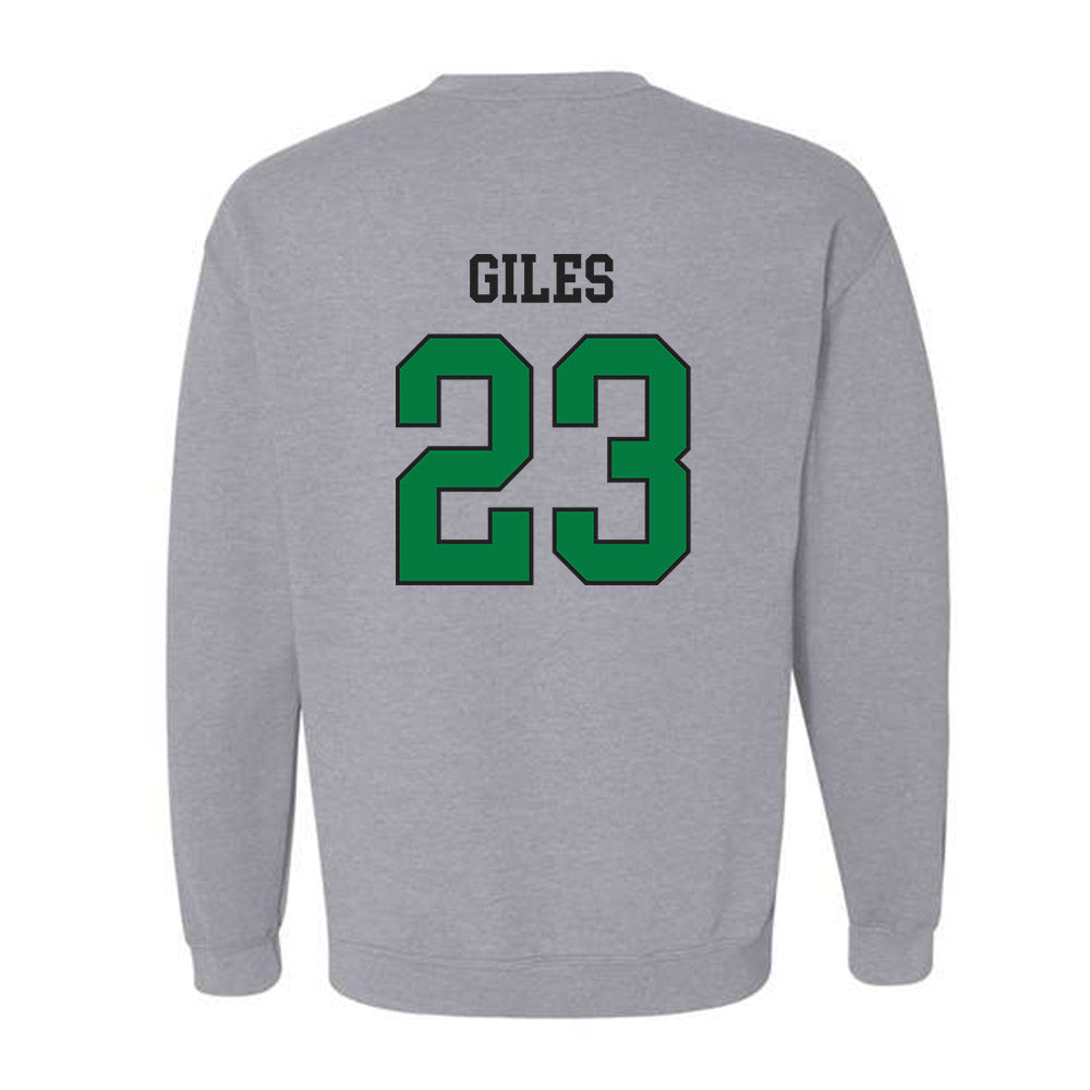 OKBU - NCAA Football : Caleb Giles - Classic Fashion Shersey Crewneck Sweatshirt-1