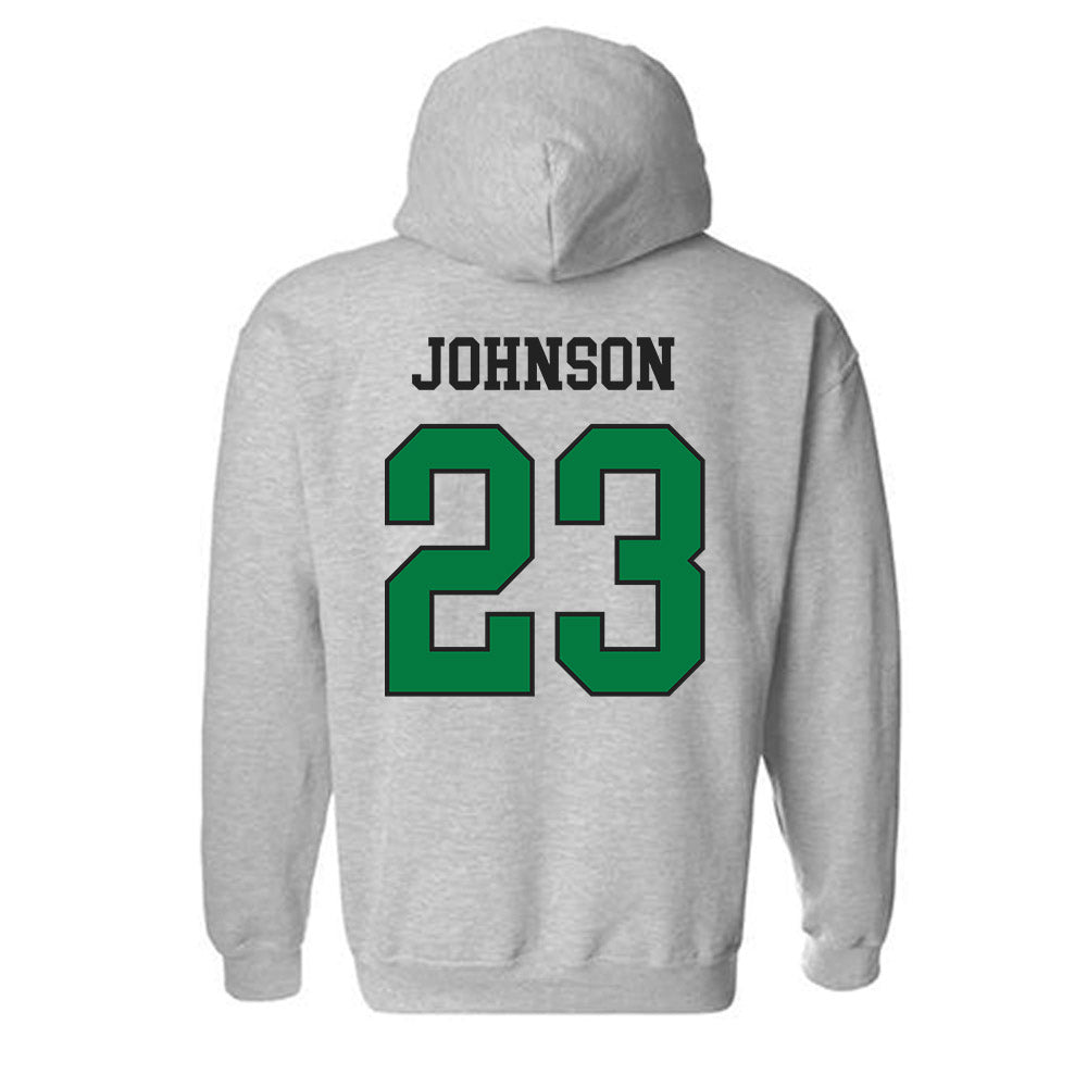 OKBU - NCAA Baseball : Quinn Johnson - Classic Fashion Shersey Hooded Sweatshirt-1