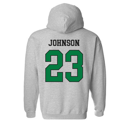 OKBU - NCAA Baseball : Quinn Johnson - Classic Fashion Shersey Hooded Sweatshirt-1