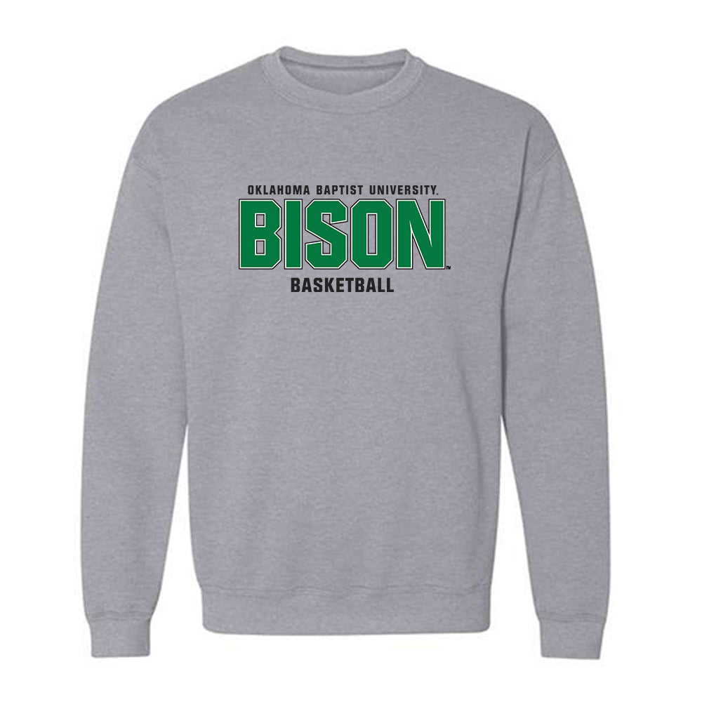 OKBU - NCAA Men's Basketball : Joshua Udoumoh - Classic Fashion Shersey Crewneck Sweatshirt-0