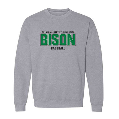 OKBU - NCAA Baseball : Luis Pezzotti - Classic Fashion Shersey Crewneck Sweatshirt-0