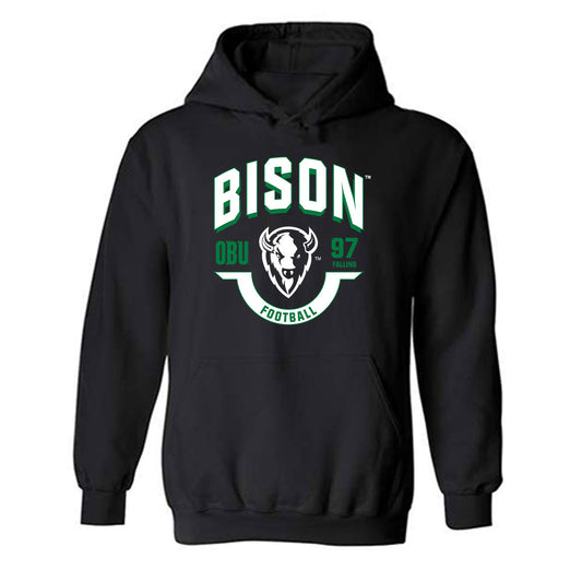 OKBU - NCAA Football : Carter Falling - Classic Fashion Shersey Hooded Sweatshirt-0