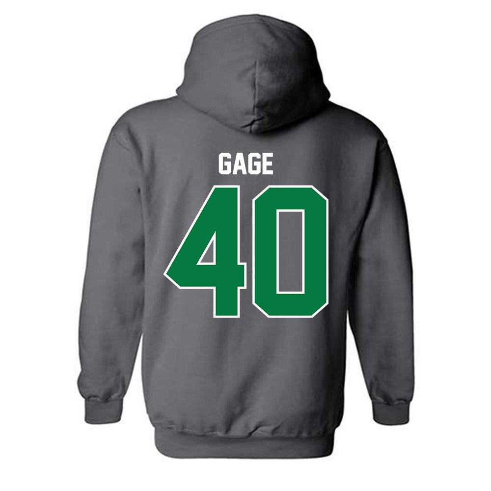 OKBU - NCAA Football : Trevor Gage - Classic Shersey Hooded Sweatshirt-1