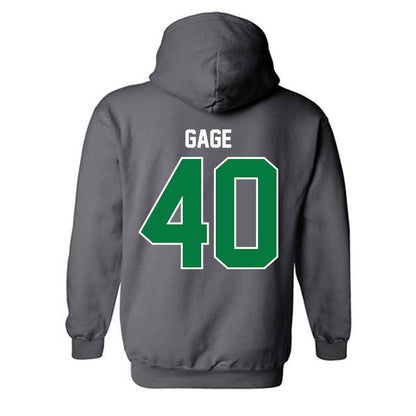 OKBU - NCAA Football : Trevor Gage - Classic Shersey Hooded Sweatshirt-1