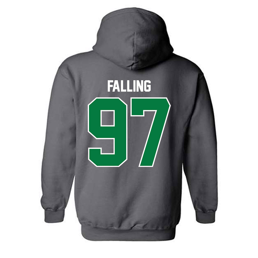 OKBU - NCAA Football : Carter Falling - Classic Shersey Hooded Sweatshirt-1
