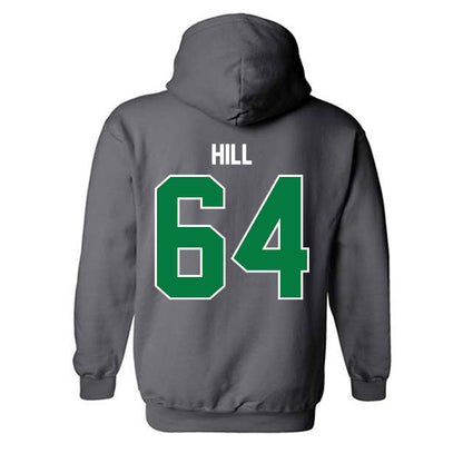 OKBU - NCAA Football : Graham Hill - Classic Shersey Hooded Sweatshirt-1