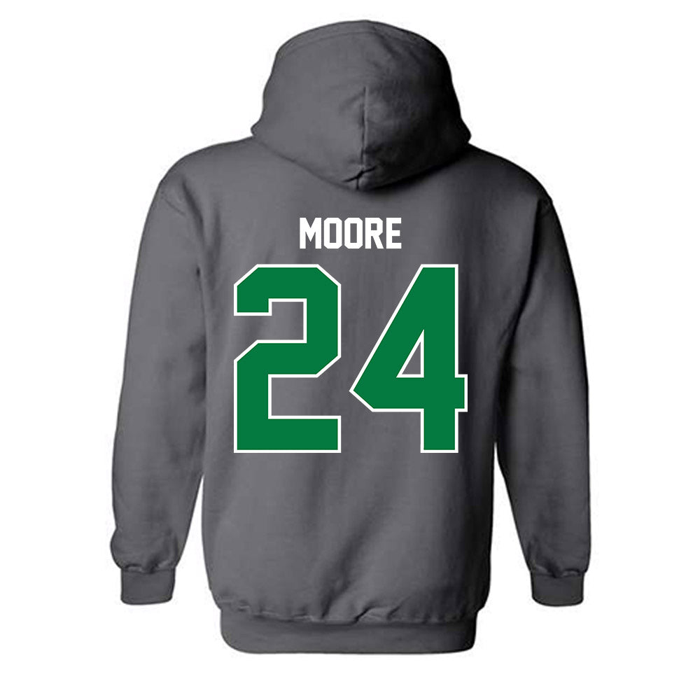 OKBU - NCAA Football : EJ Moore - Classic Shersey Hooded Sweatshirt-1