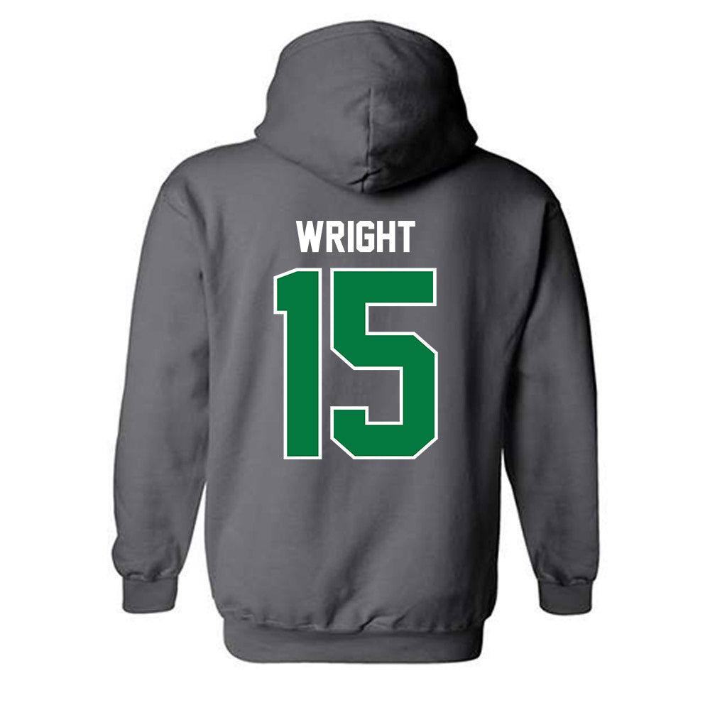 OKBU - NCAA Women's Basketball : Faith Wright - Classic Shersey Hooded Sweatshirt-1