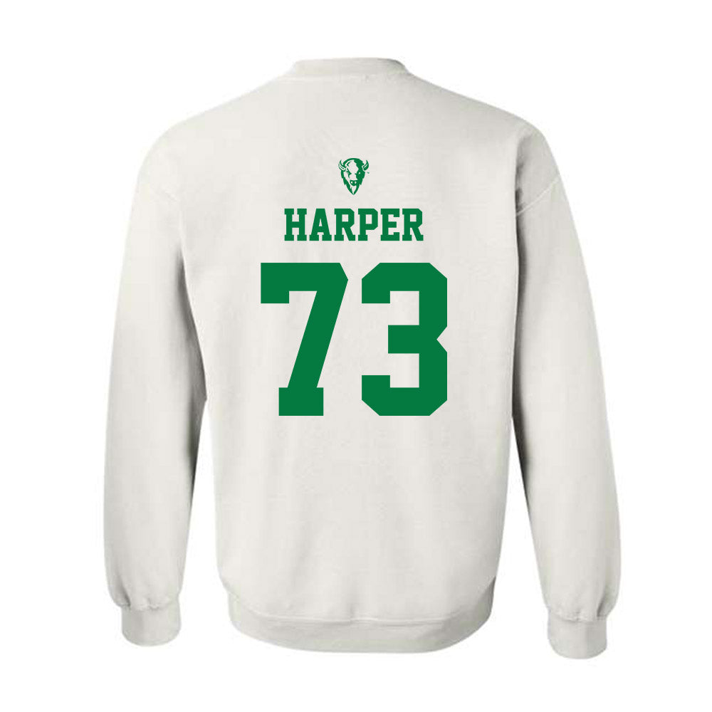OKBU - NCAA Football : Ian Harper - Classic Shersey Crewneck Sweatshirt-1