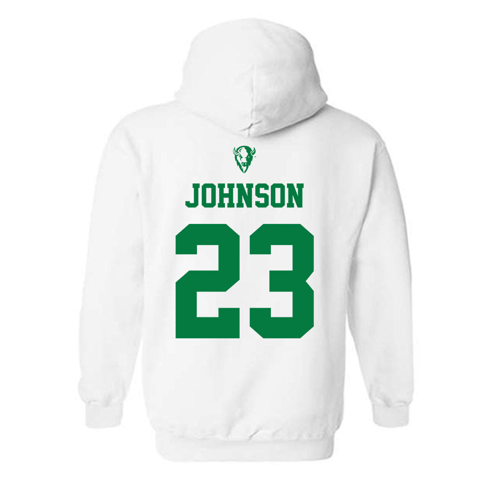 OKBU - NCAA Baseball : Quinn Johnson - Classic Shersey Hooded Sweatshirt-1