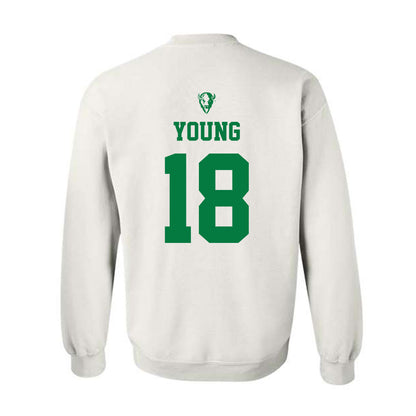 OKBU - NCAA Football : Matthew Young - Classic Shersey Crewneck Sweatshirt-1