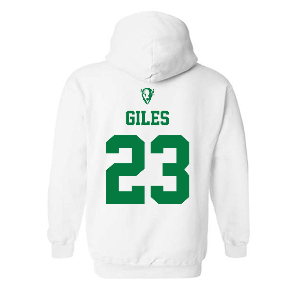 OKBU - NCAA Football : Caleb Giles - Classic Shersey Hooded Sweatshirt-1