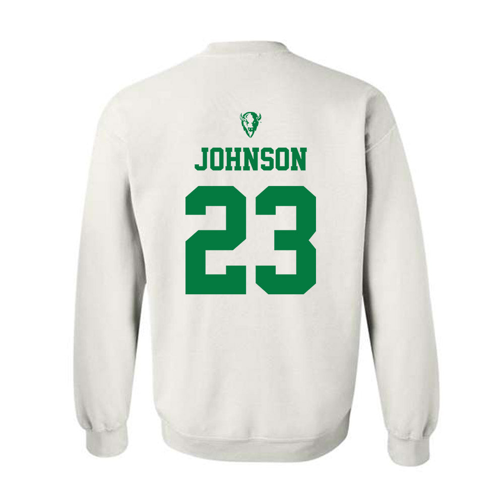 OKBU - NCAA Baseball : Quinn Johnson - Classic Shersey Crewneck Sweatshirt-1