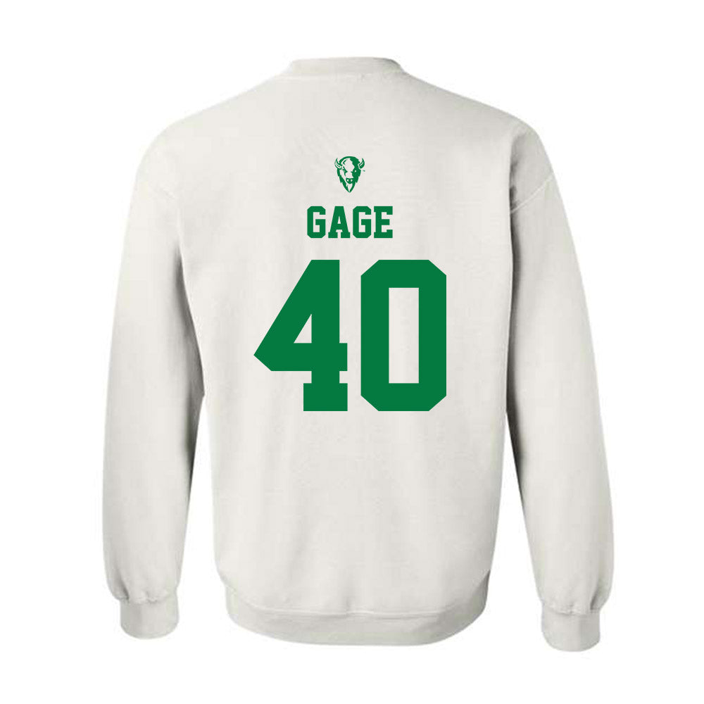 OKBU - NCAA Football : Trevor Gage - Classic Shersey Crewneck Sweatshirt-1
