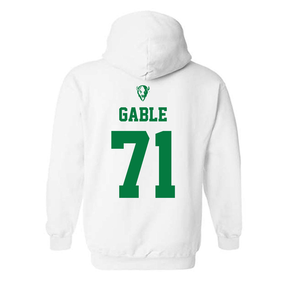 OKBU - NCAA Football : Tristan Gable - Classic Shersey Hooded Sweatshirt-1