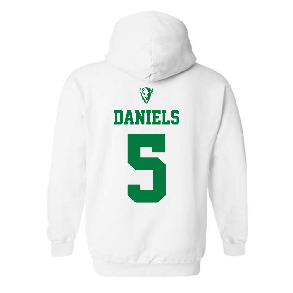 OKBU - NCAA Baseball : Jarrmez Daniels - Classic Shersey Hooded Sweatshirt-1