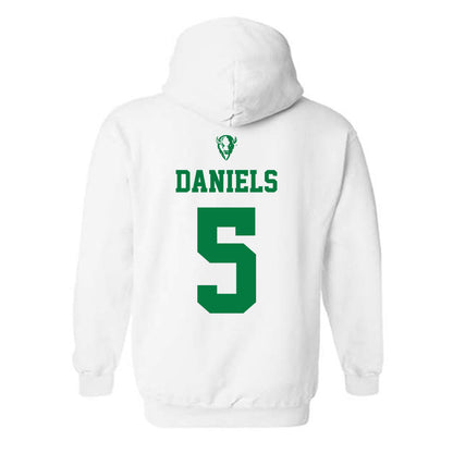 OKBU - NCAA Baseball : Jarrmez Daniels - Classic Shersey Hooded Sweatshirt-1