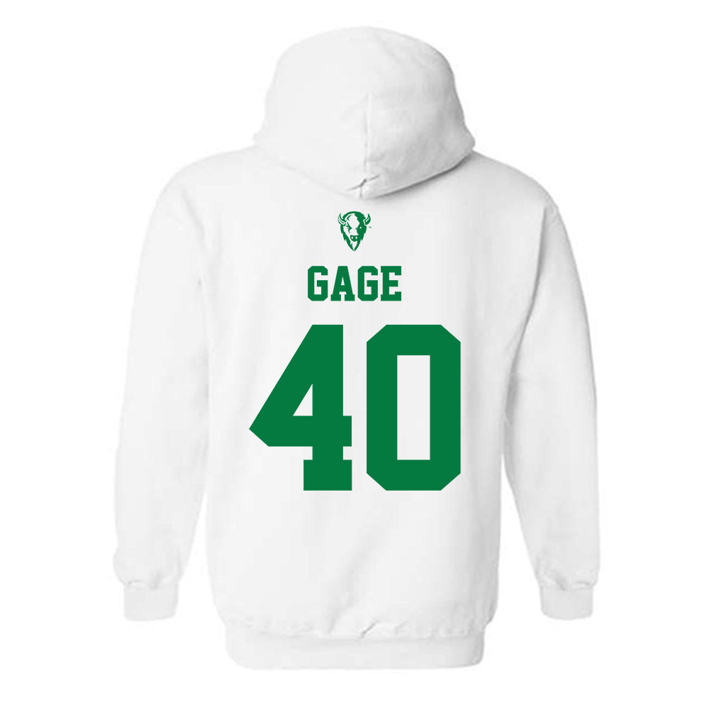 OKBU - NCAA Football : Trevor Gage - Classic Shersey Hooded Sweatshirt-1