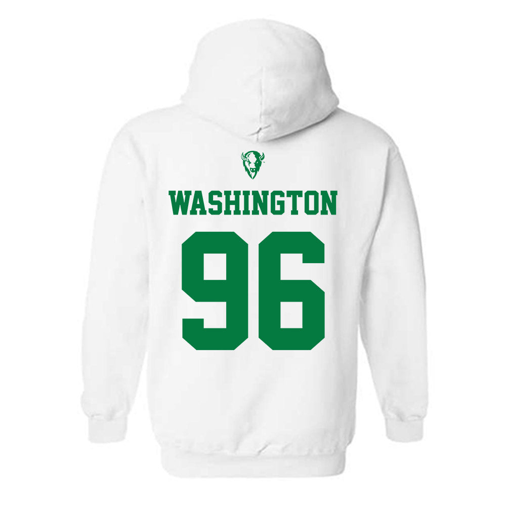 OKBU - NCAA Football : Noah Washington - Classic Shersey Hooded Sweatshirt-1
