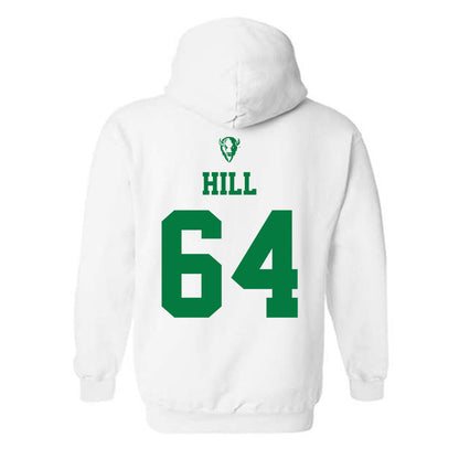 OKBU - NCAA Football : Graham Hill - Classic Shersey Hooded Sweatshirt-1