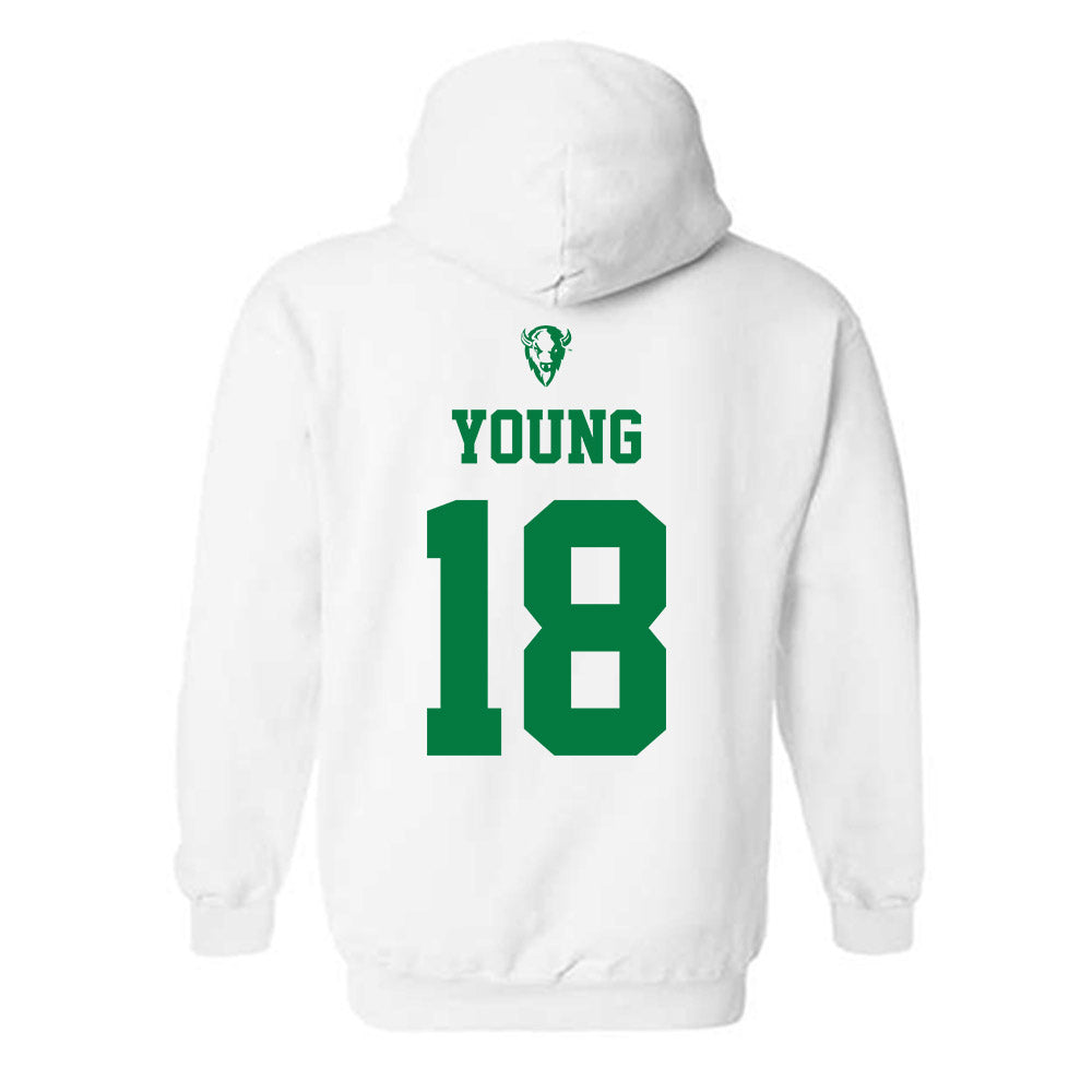 OKBU - NCAA Football : Matthew Young - Classic Shersey Hooded Sweatshirt-1