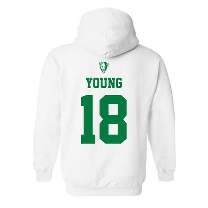 OKBU - NCAA Football : Matthew Young - Classic Shersey Hooded Sweatshirt-1