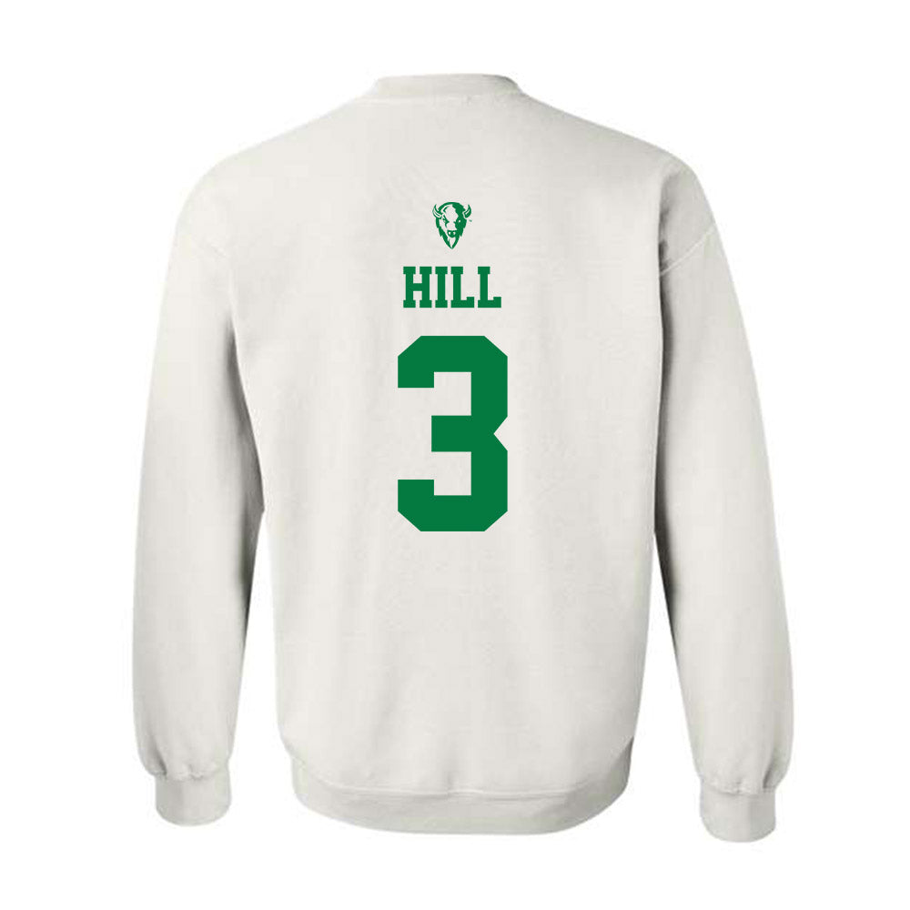 OKBU - NCAA Baseball : Isaac Hill - Classic Shersey Crewneck Sweatshirt-1