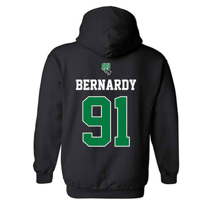 OKBU - NCAA Football : Dylan Bernardy - Classic Shersey Hooded Sweatshirt-1