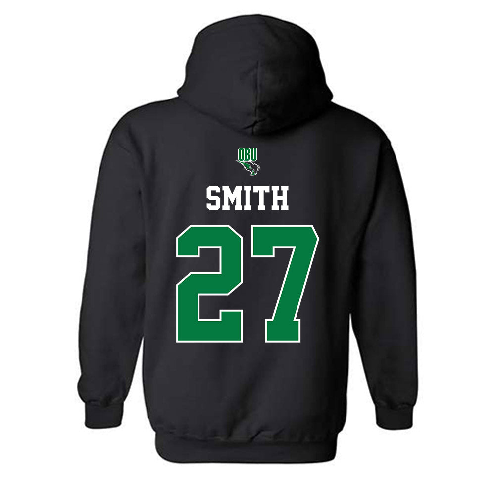 OKBU - NCAA Baseball : Braden Smith - Classic Shersey Hooded Sweatshirt-1