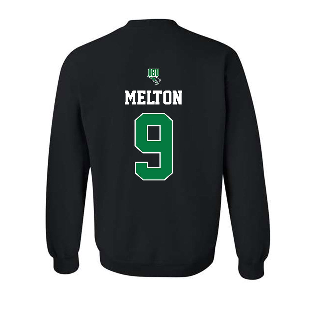 OKBU - NCAA Football : Darius Melton - Classic Shersey Crewneck Sweatshirt