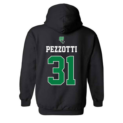OKBU - NCAA Baseball : Luis Pezzotti - Classic Shersey Hooded Sweatshirt-1