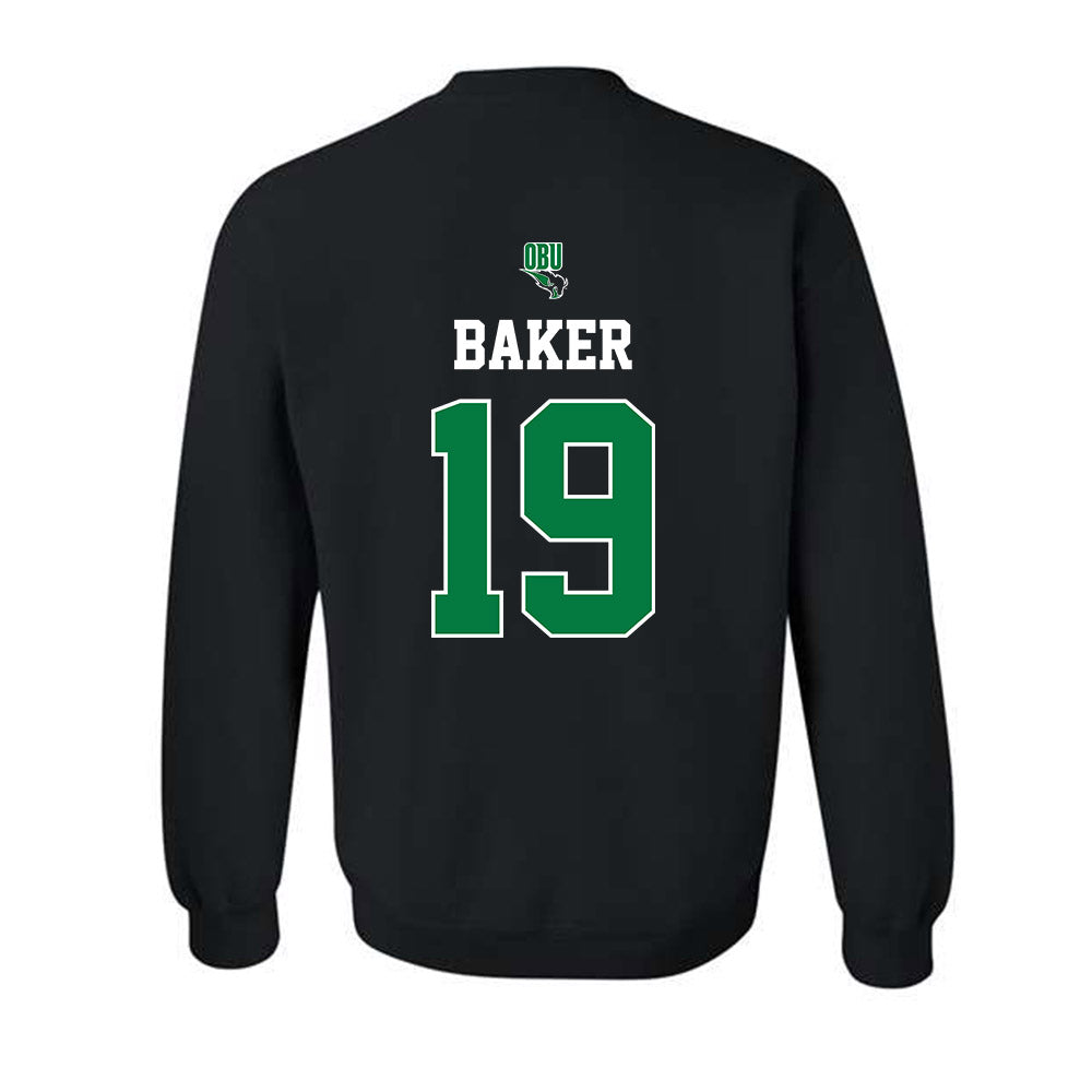 OKBU - NCAA Football : Scooter Baker - Classic Shersey Crewneck Sweatshirt