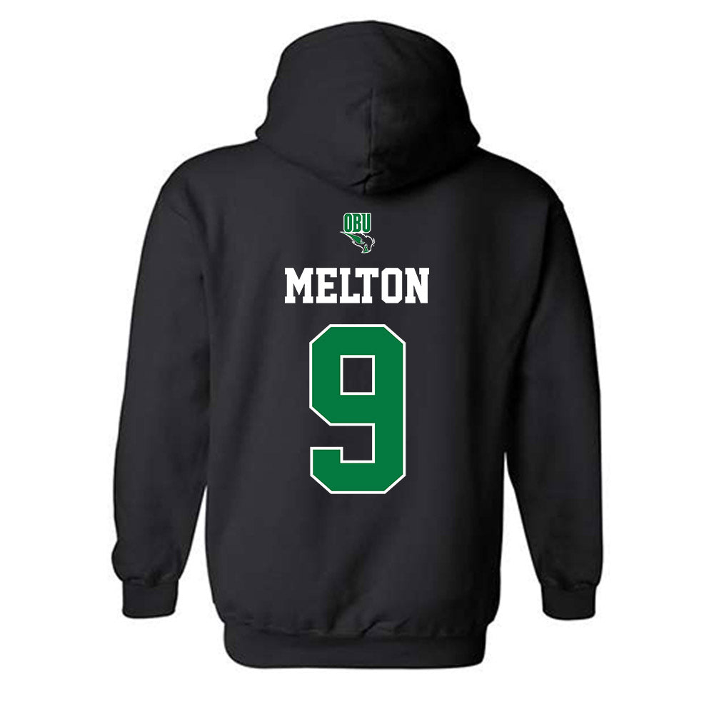 OKBU - NCAA Football : Darius Melton - Classic Shersey Hooded Sweatshirt