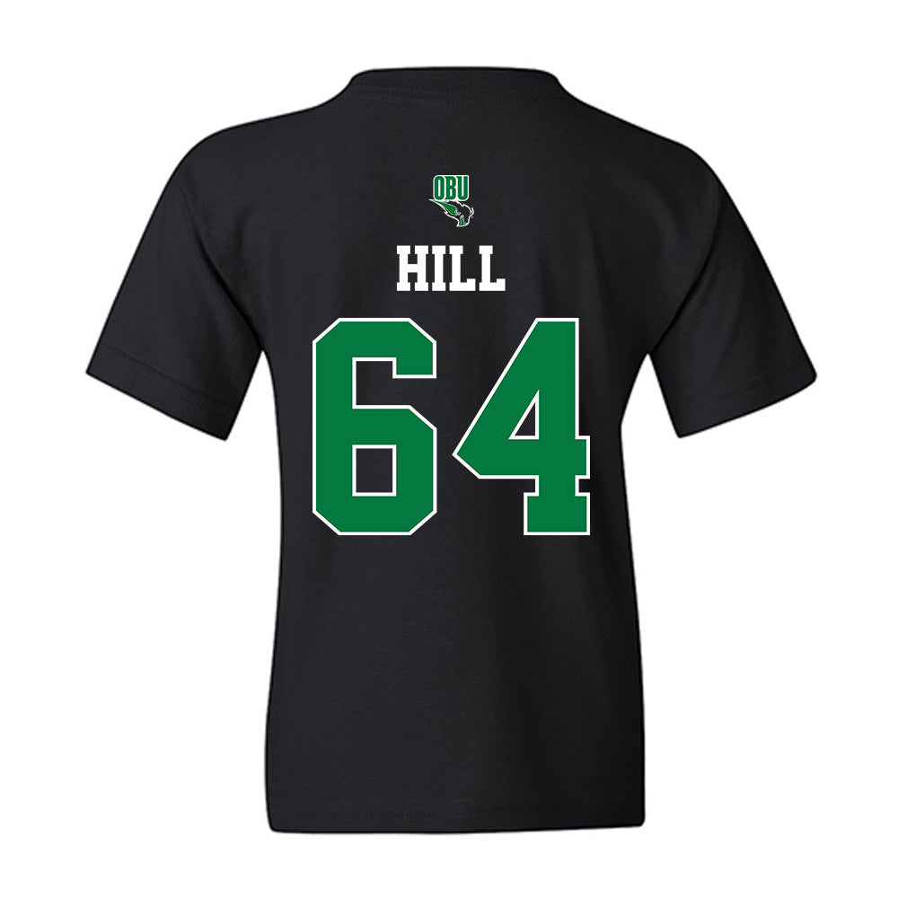 OKBU - NCAA Football : Graham Hill - Classic Shersey Youth T-Shirt-1