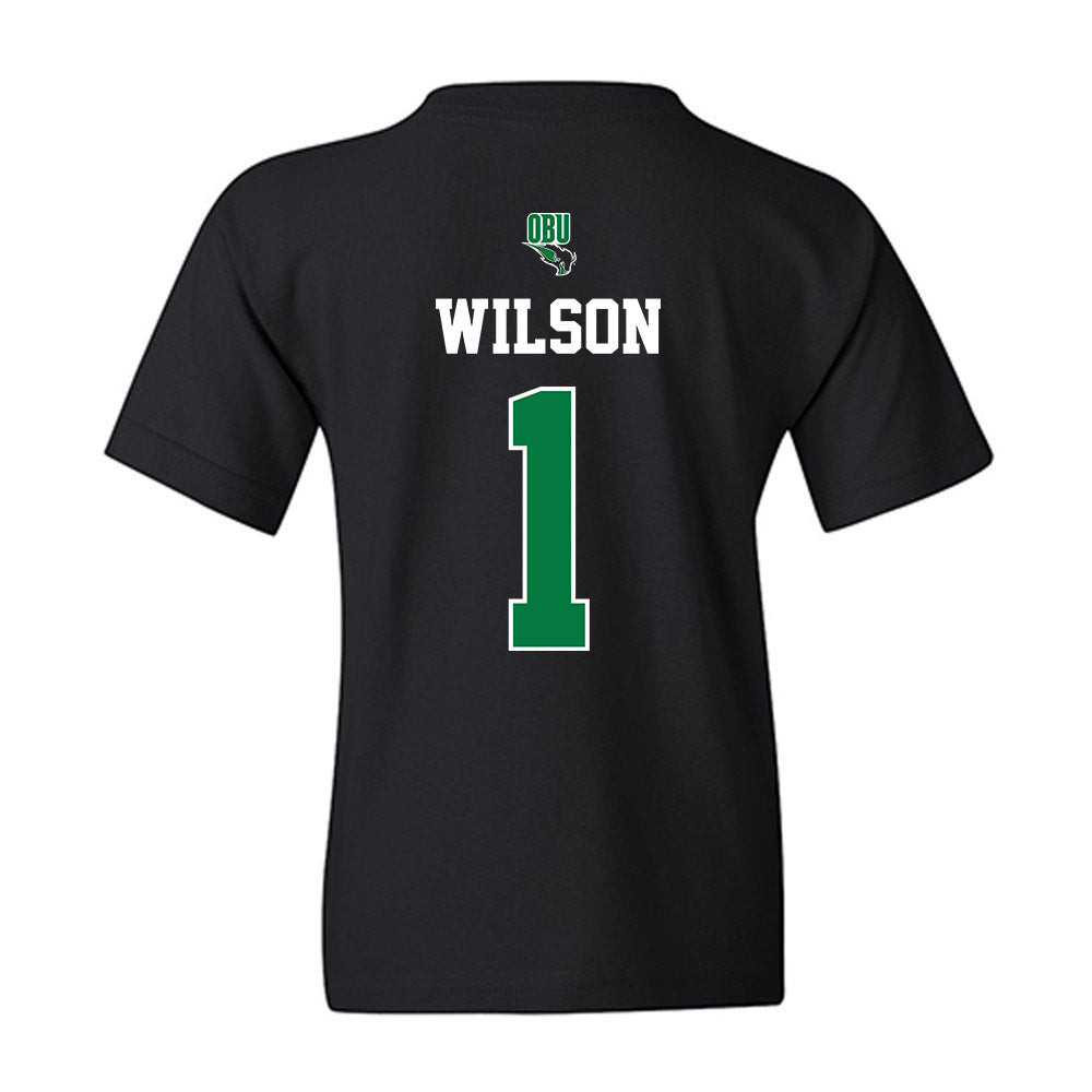 OKBU - NCAA Men's Basketball : Nathan Wilson - Classic Shersey Youth T-Shirt-1