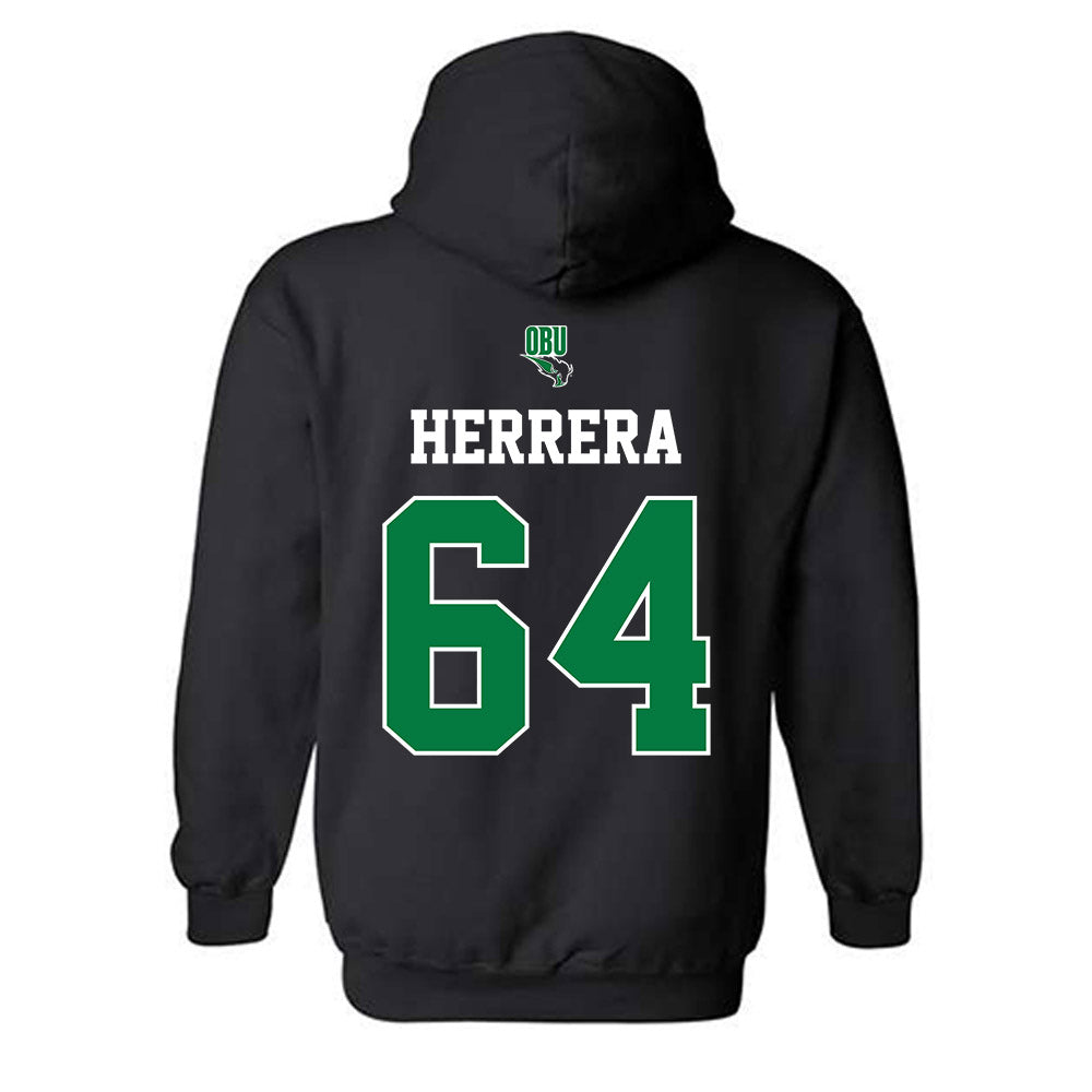 OKBU - NCAA Football : Marco Herrera - Classic Shersey Hooded Sweatshirt-1